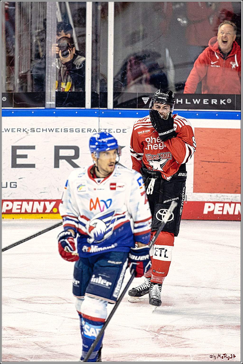 PENNY DEL Viertelfinale Spiel 6;  Koelner Haie - Adler Mannheim; Koeln, 26.03.2023